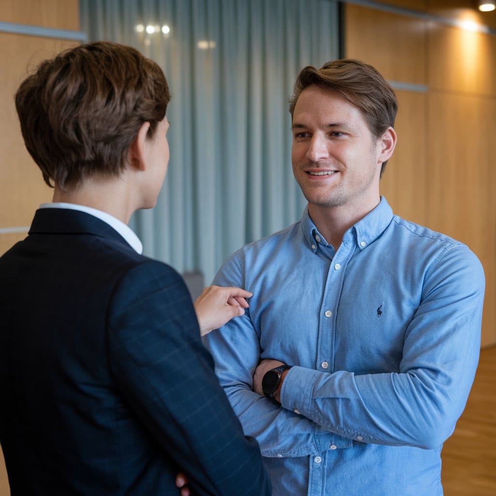 Entretien avec collègue : un guide avec des exemples de questions